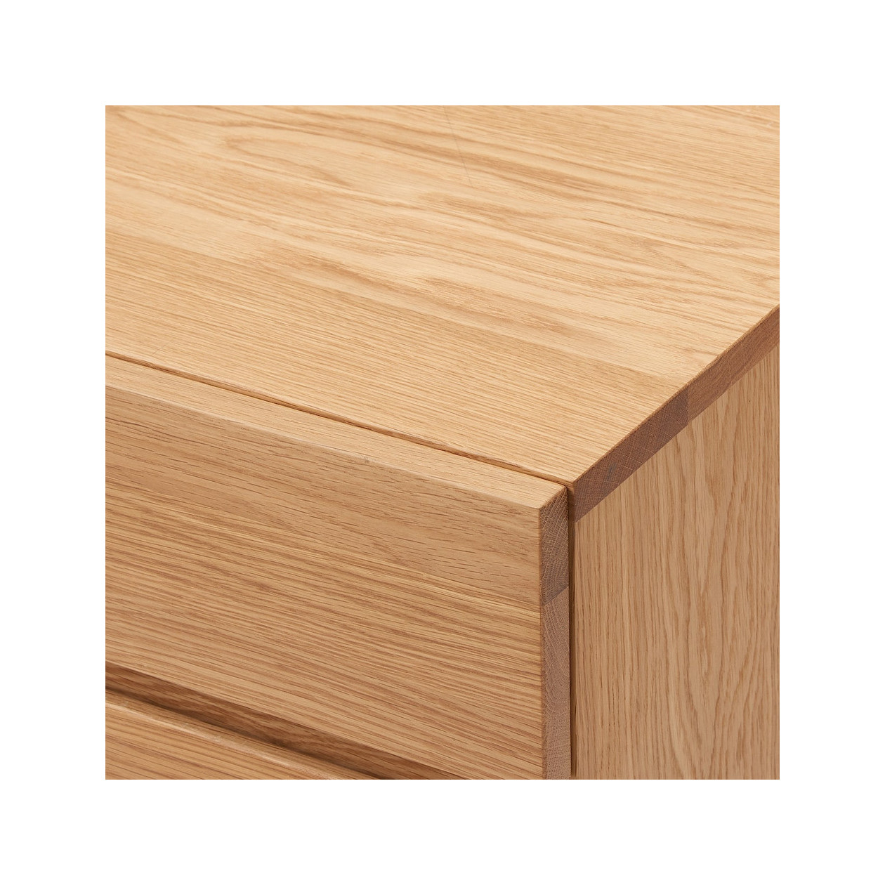 Szafka pod biurko dąb - 2 szuflady