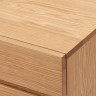Szafka pod biurko dąb - 2 szuflady