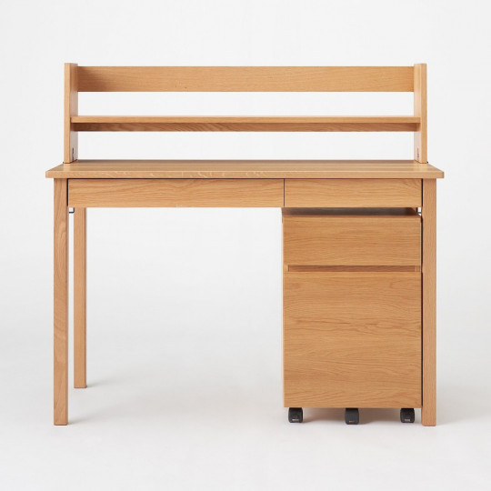 Szafka pod biurko dąb - 2 szuflady
