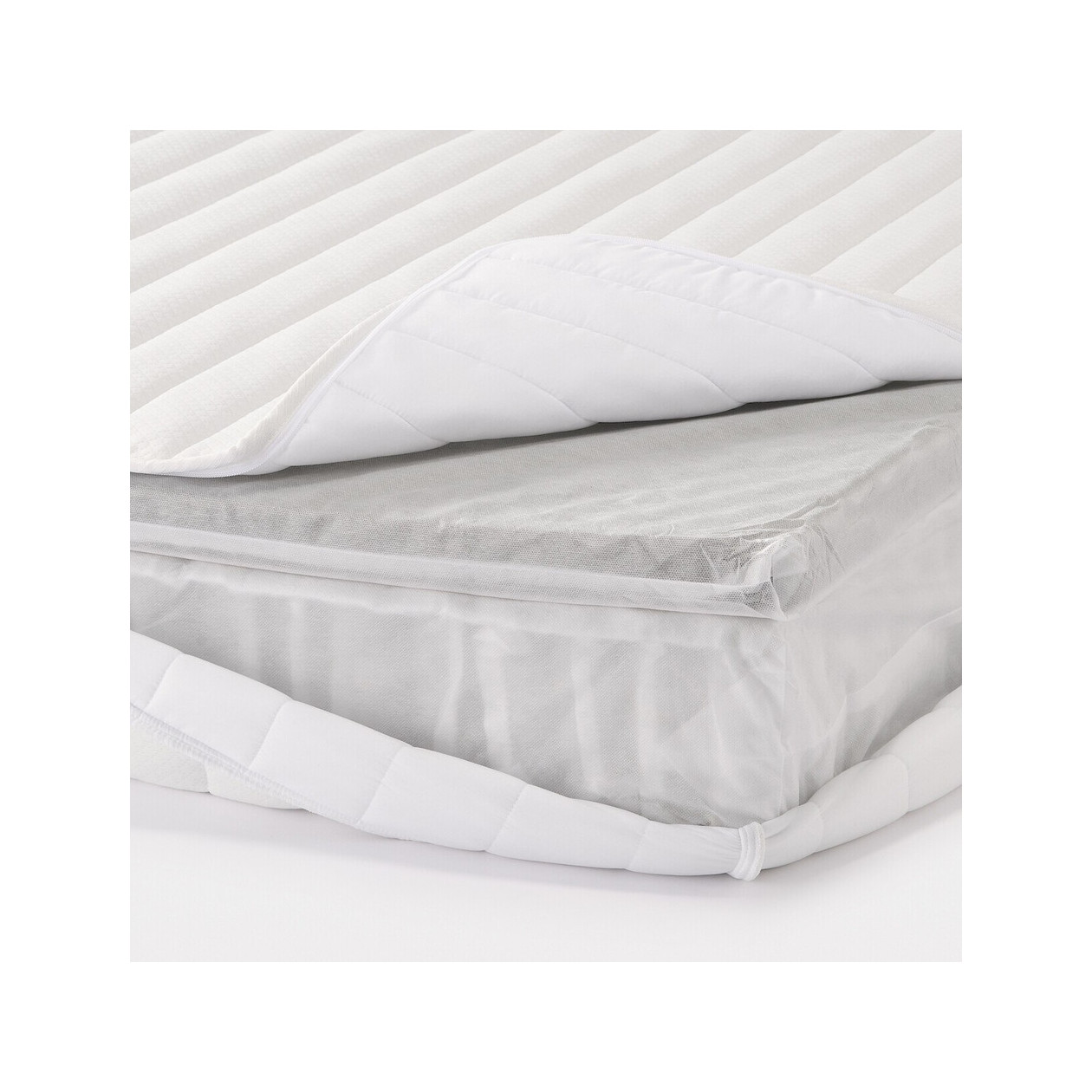 Materac sprężynowy strefowy podwójny king 182 x 196 cm