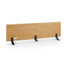 Wezgłowie do łóżka systemowego 182 x 45 cm dąb
