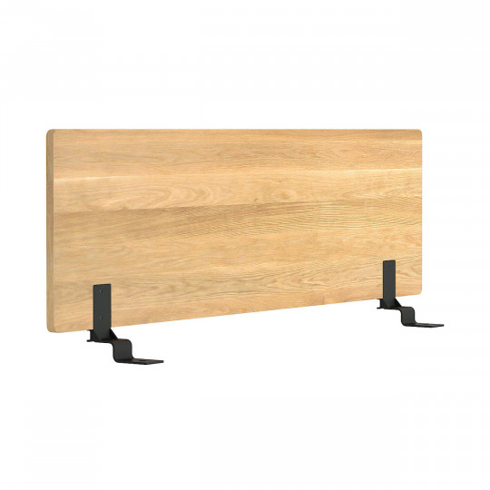 [Dostępny od ręki] Łóżko systemowe pojedyncze z wezgłowiem 103 x 202 cm dąb