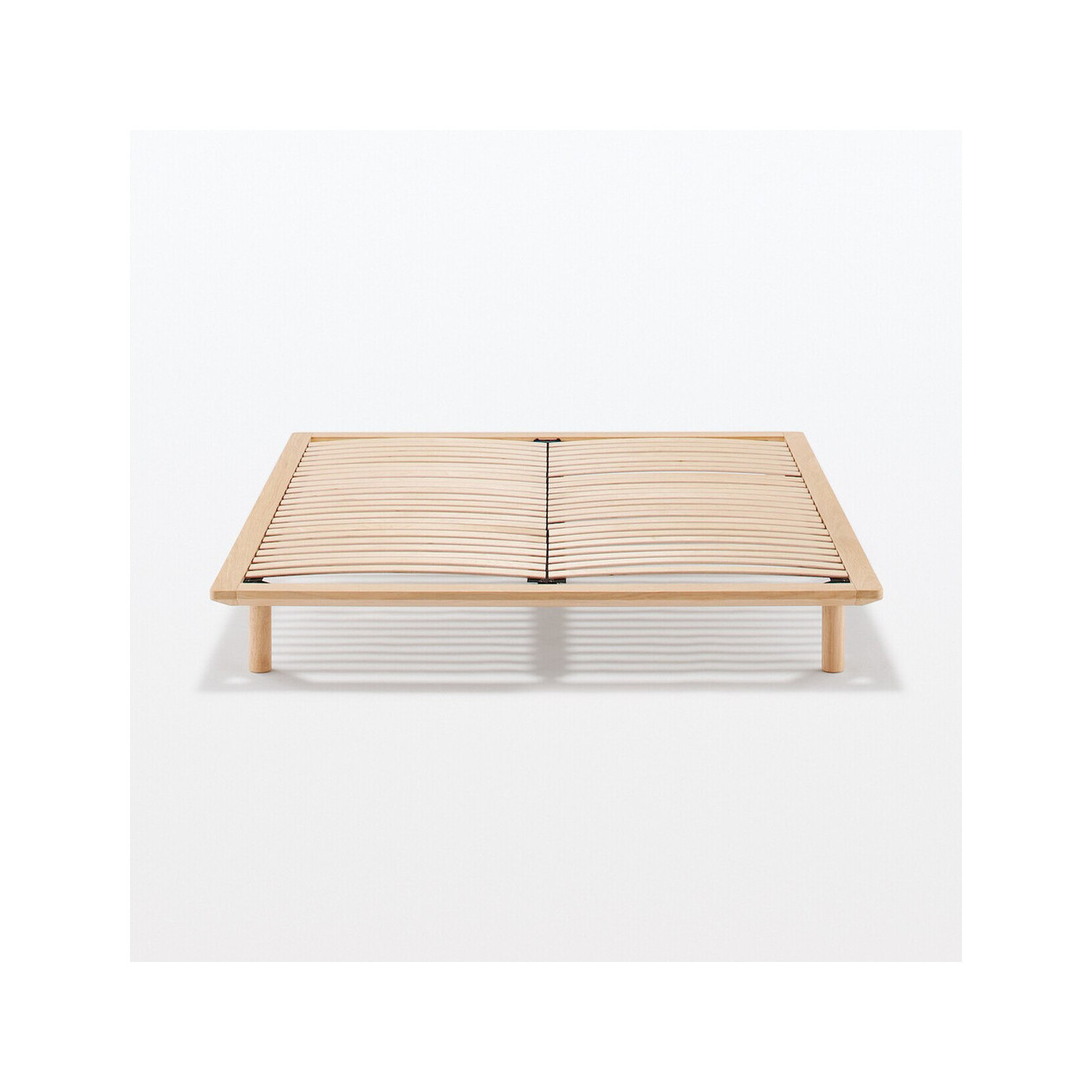 Łóżko systemowe podwójne king 182 x 202 cm dąb