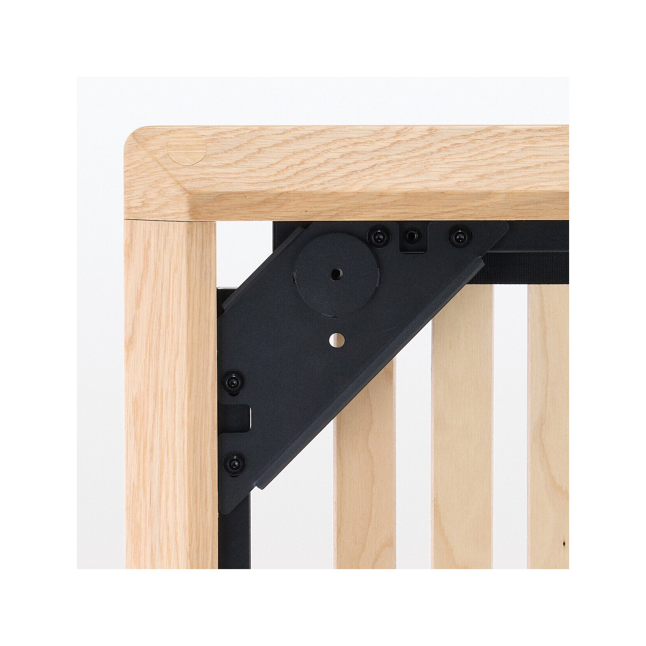 Łóżko systemowe podwójne king 182 x 202 cm dąb