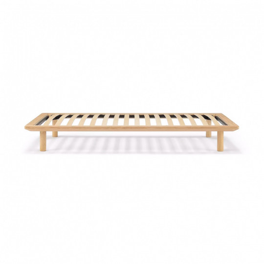 Łóżko systemowe pojedyncze 103 x 202 cm dąb
