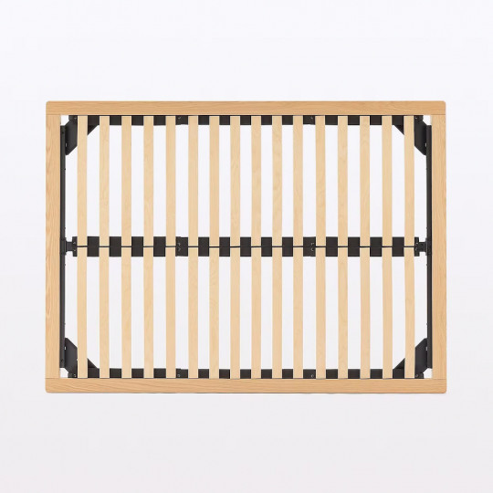 Łóżko systemowe podwójne 147 x 202 cm dąb