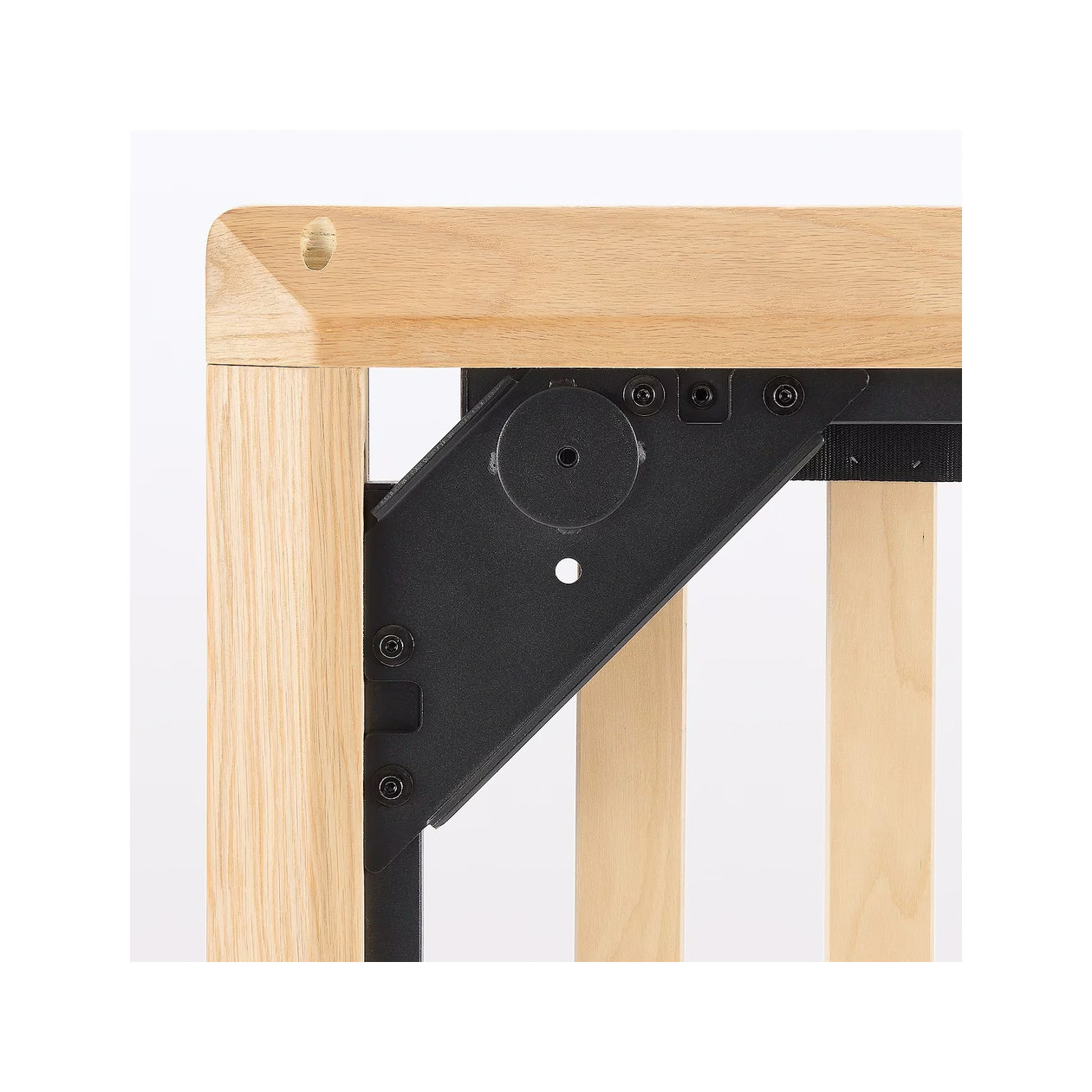 Łóżko systemowe podwójne 147 x 202 cm dąb