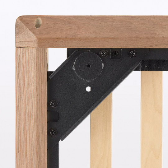 Łóżko systemowe pojedyncze 103 x 202 cm orzech