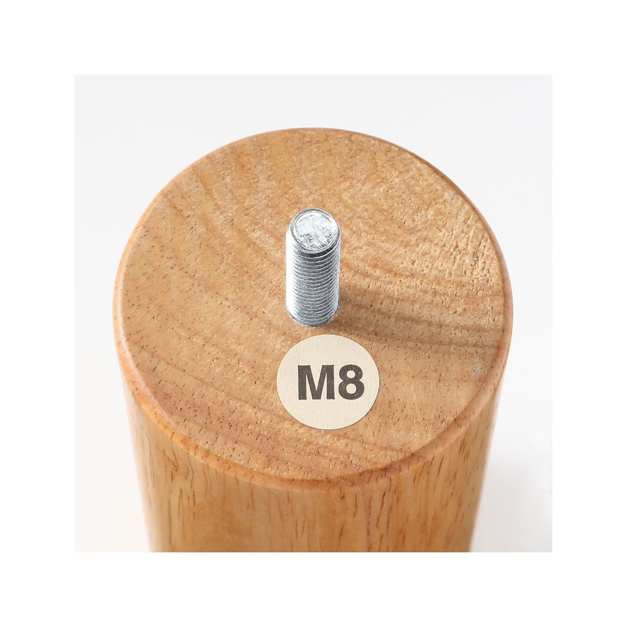 Nogi do łóżka systemowego dąb - 12cm