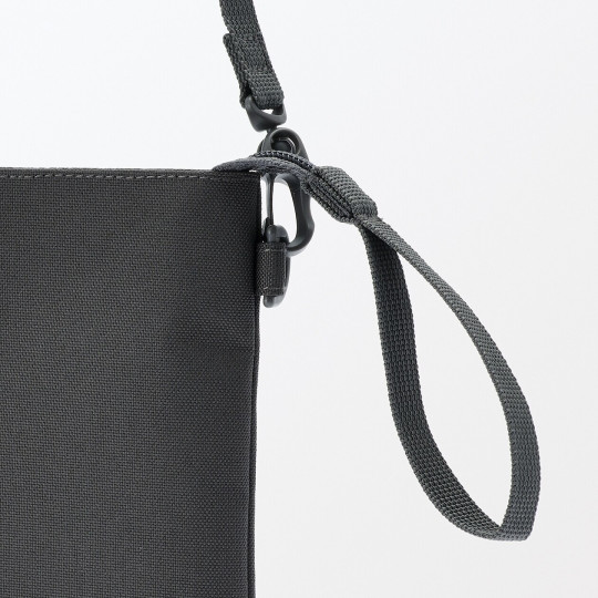 Torebka listonoszka mała grafitowa