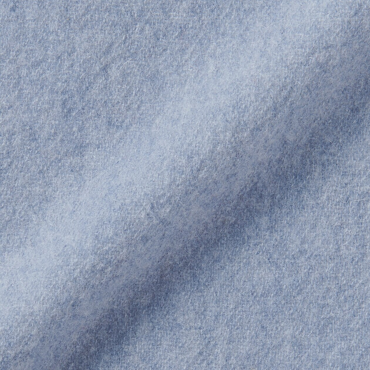 Szal wełniany niebieski