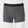 Bokserki z jerseyu krótkie grafitowe