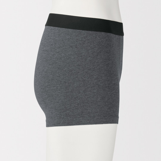 Bokserki z jerseyu krótkie grafitowe