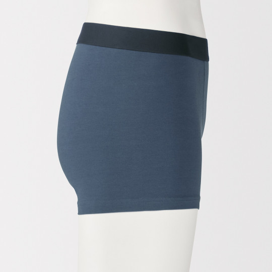 Bokserki z jerseyu krótkie granatowe