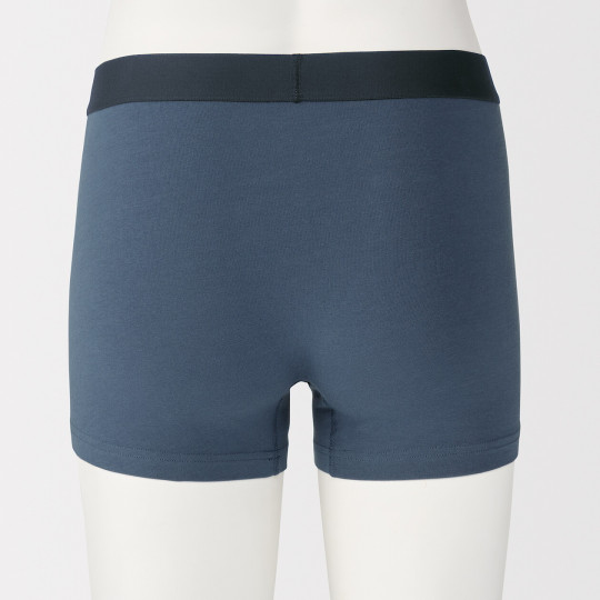 Bokserki z jerseyu krótkie granatowe