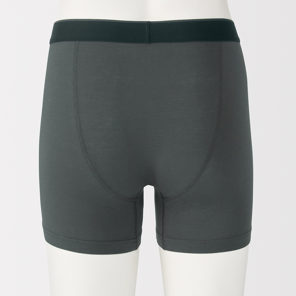 Bokserki z lyocellu długie szare