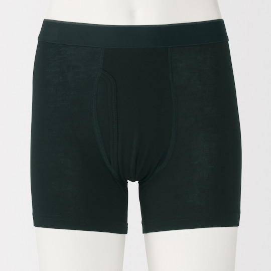 Bokserki z lyocellu długie czarne