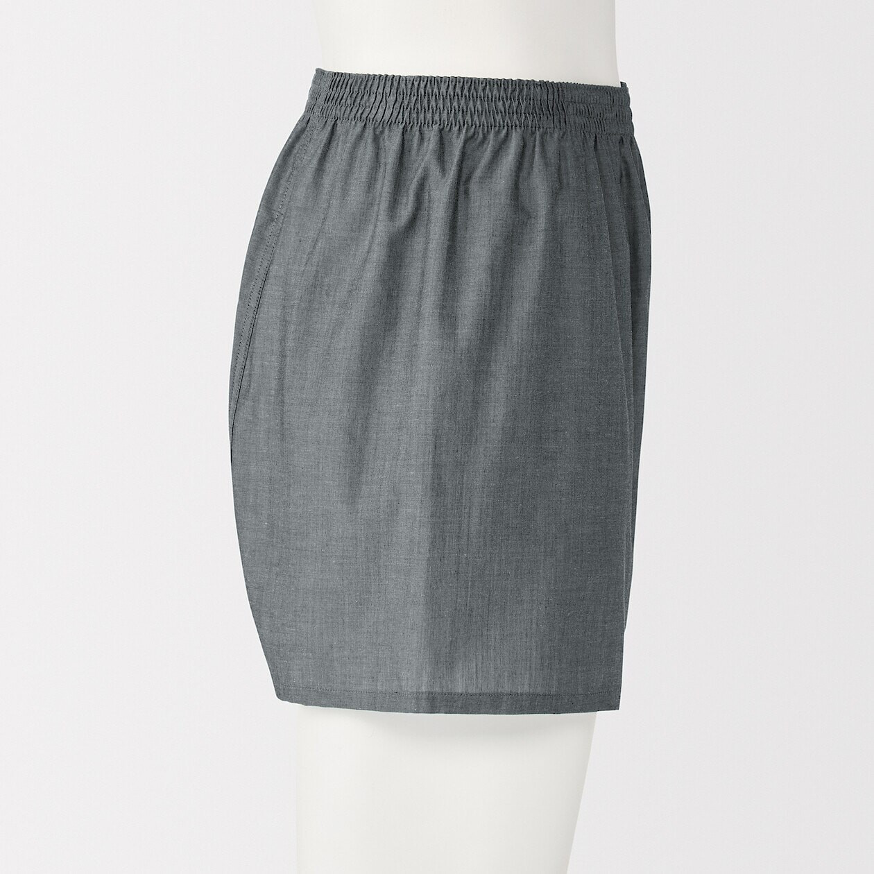 Bokserki z lyocellu szare