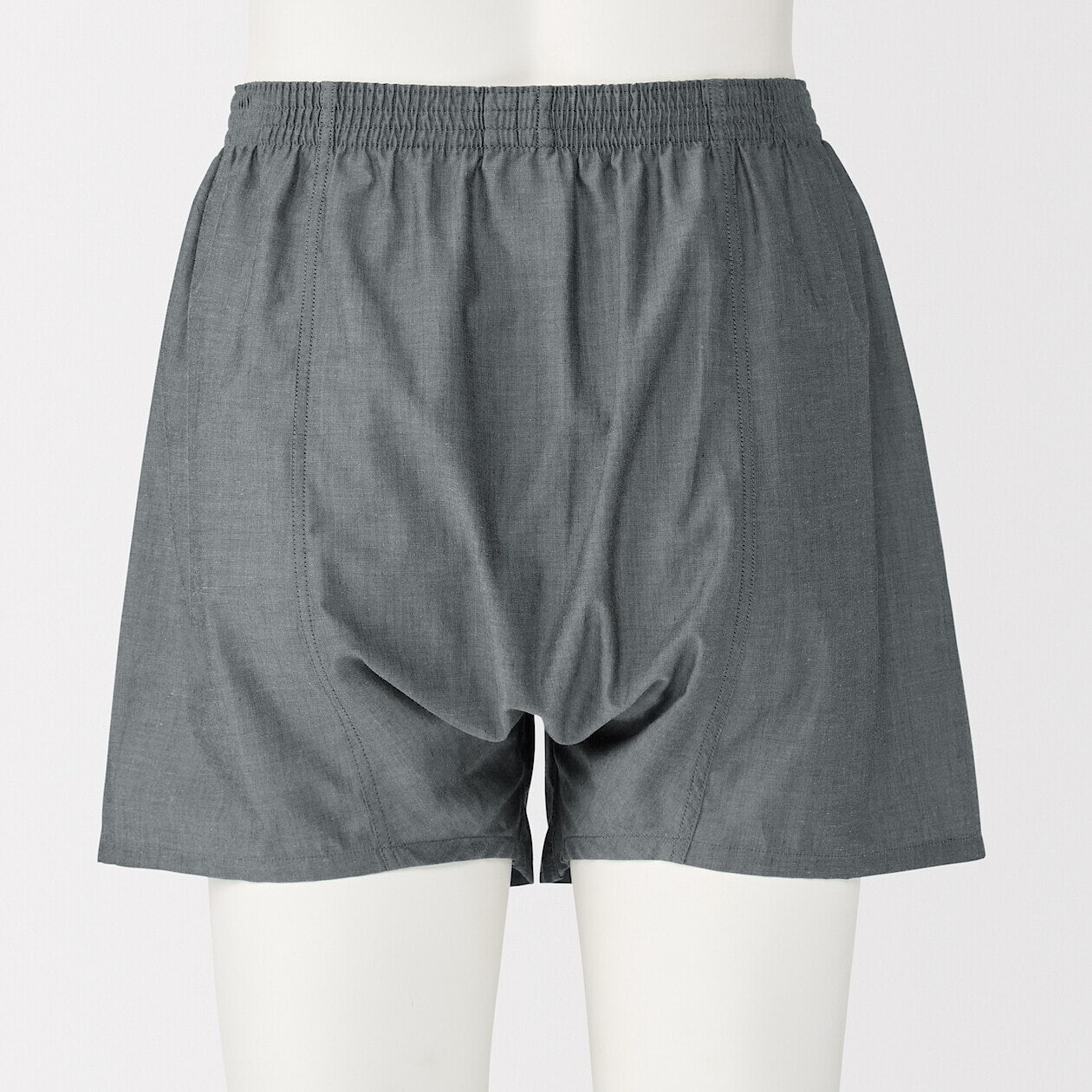 Bokserki z lyocellu szare