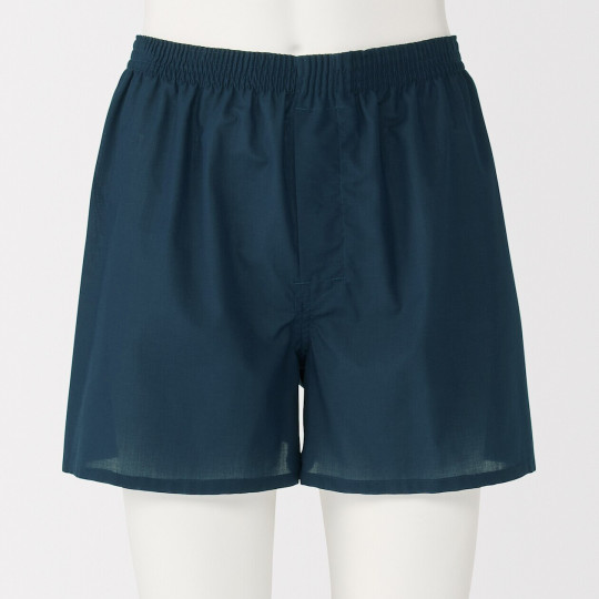 Bokserki z lyocellu granatowe