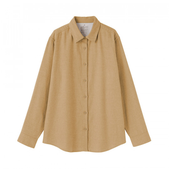 Koszula flanelowa musztardowa