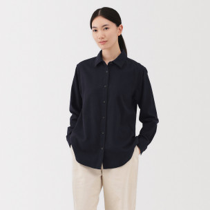 Koszula flanelowa granatowa