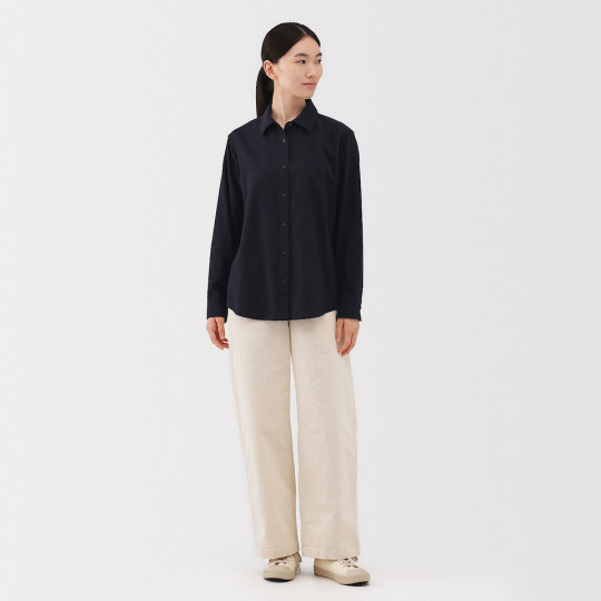 Koszula flanelowa granatowa