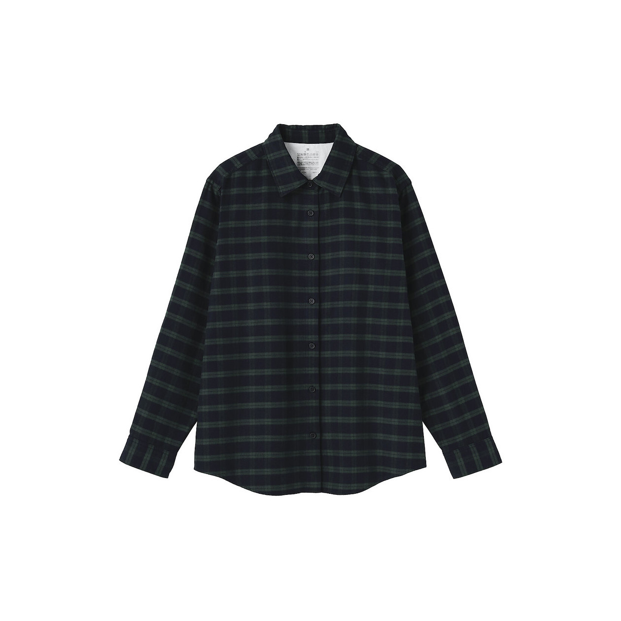 Koszula flanelowa w kratę zielona