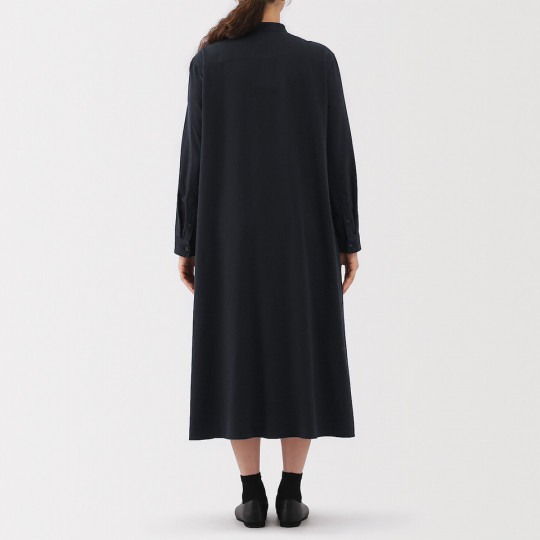 Sukienka flanelowa beżowa