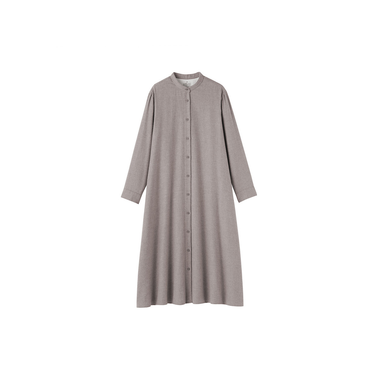 Sukienka flanelowa beżowa