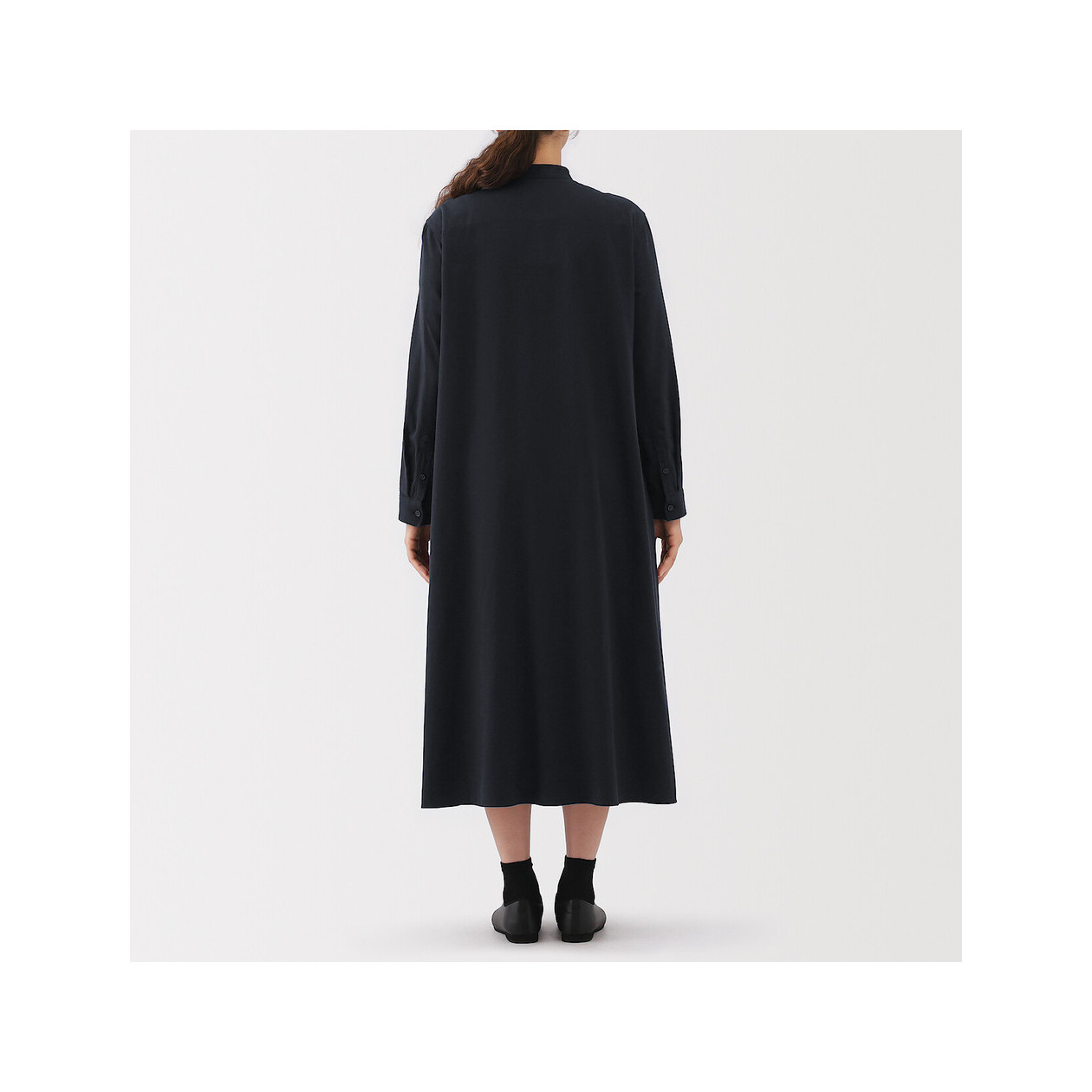 Sukienka flanelowa ciemnozielona