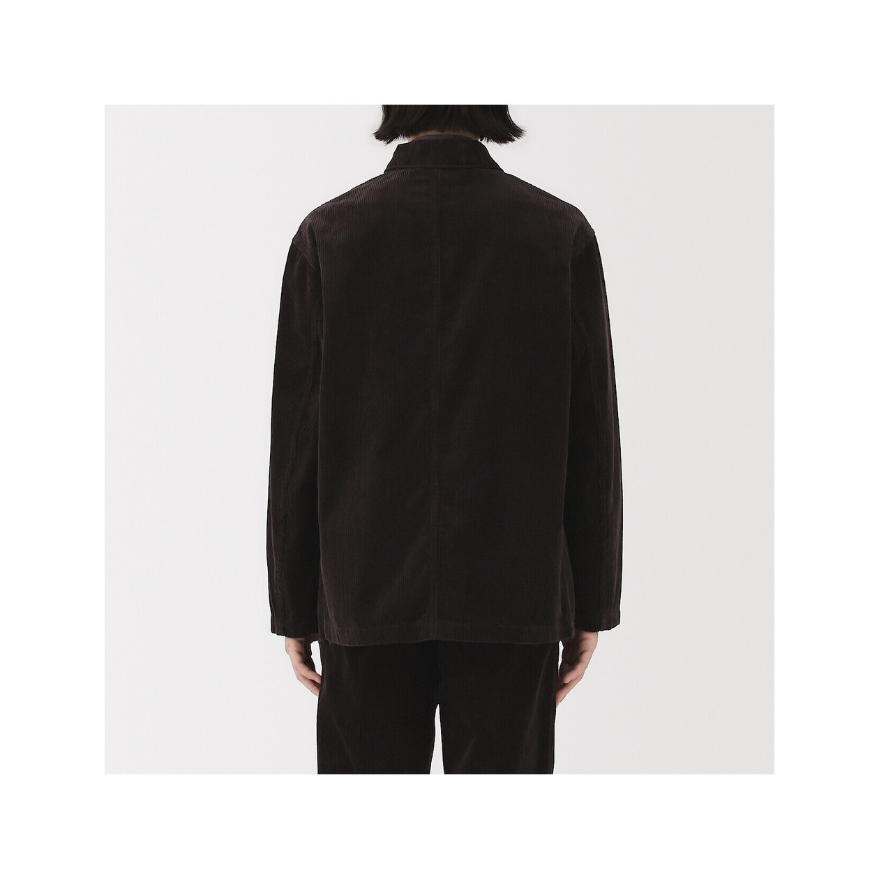 Kurtka koszulowa sztruksowa czarna