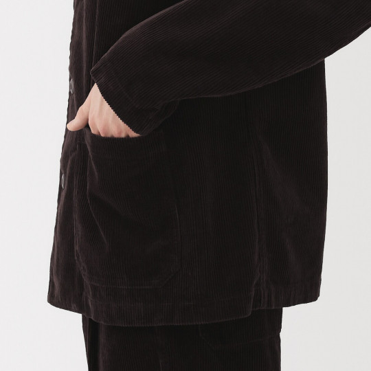 Kurtka koszulowa sztruksowa czarna