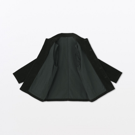 Kurtka koszulowa sztruksowa czarna