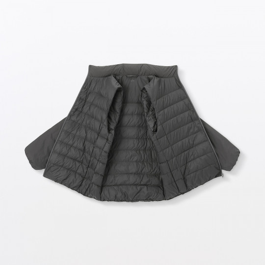 Lekka kurtka puchowa szara