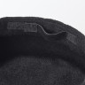 Beret wełniany czarny