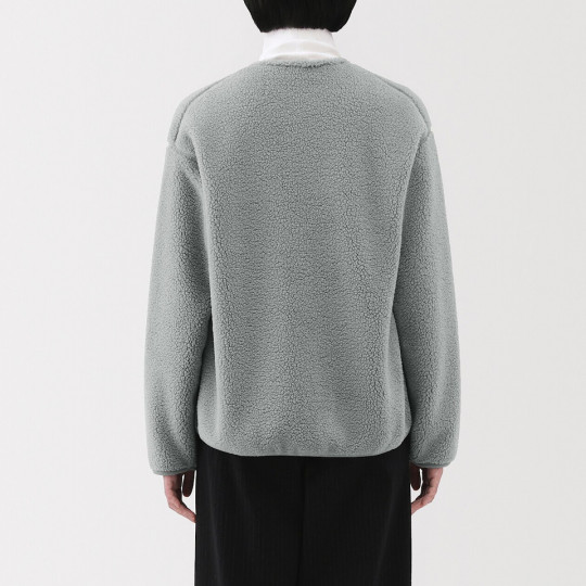 Bluza z polaru rozpinana granatowa