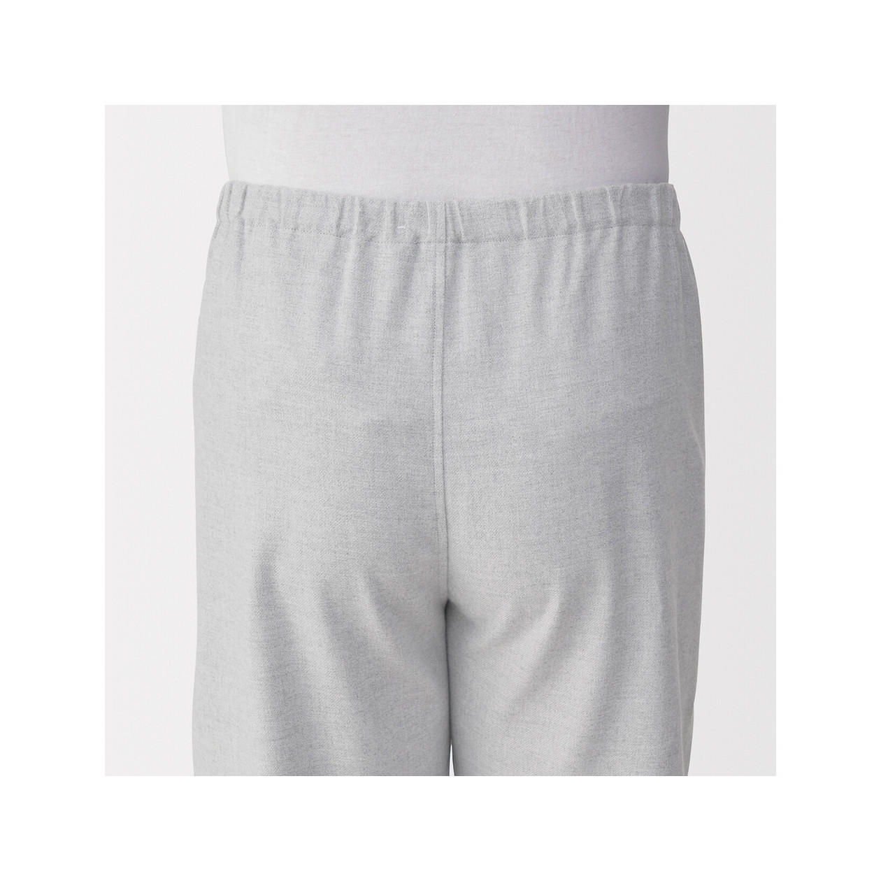 Piżama męska flanelowa szara