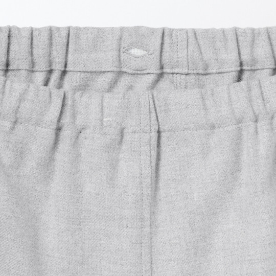 Piżama męska flanelowa szara