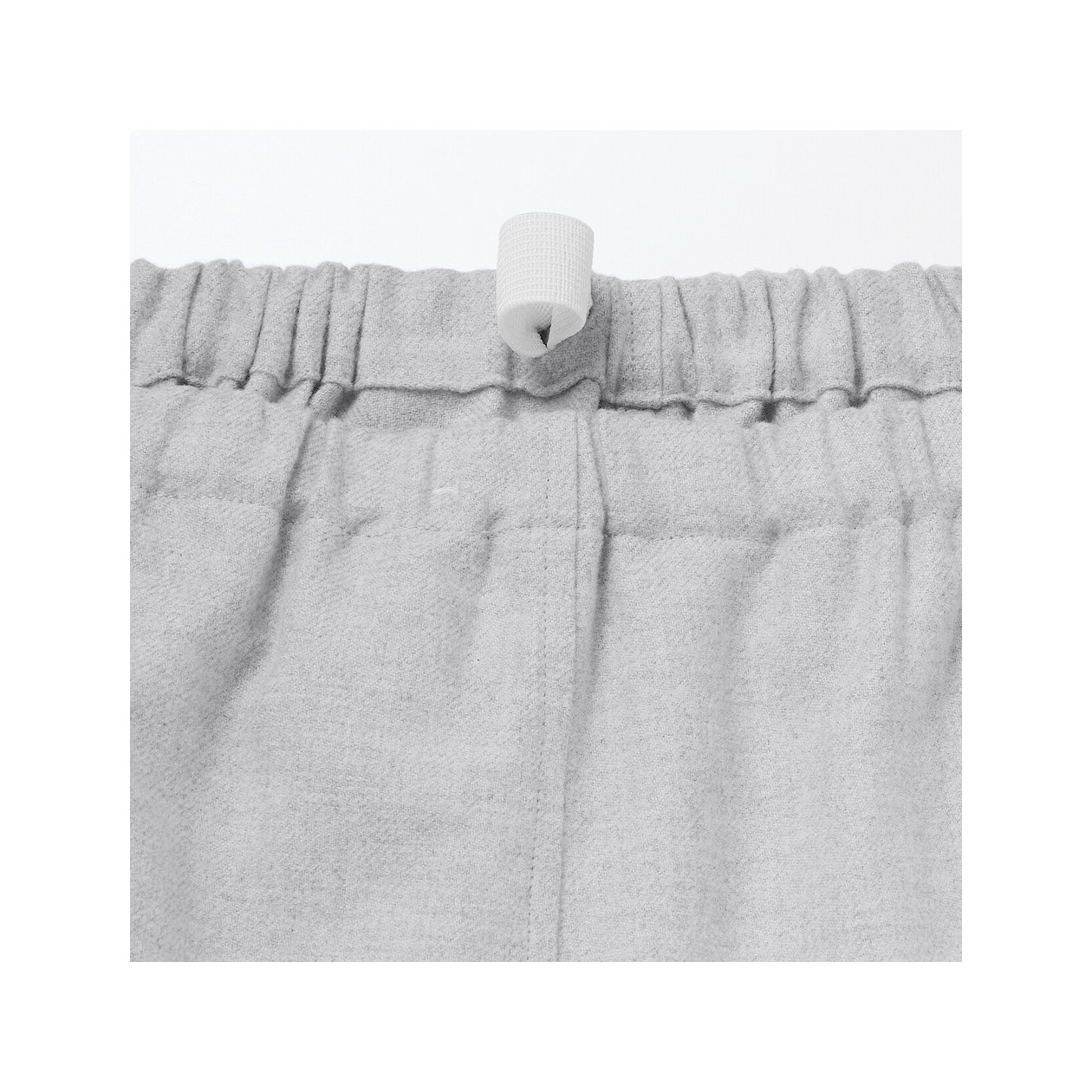 Piżama męska flanelowa szara