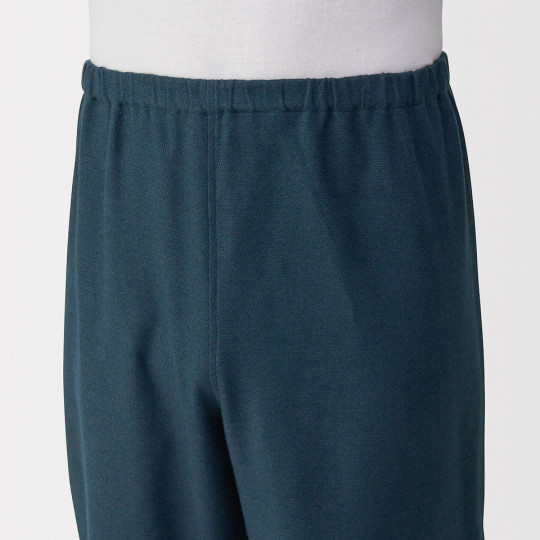 Piżama męska flanelowa granatowa