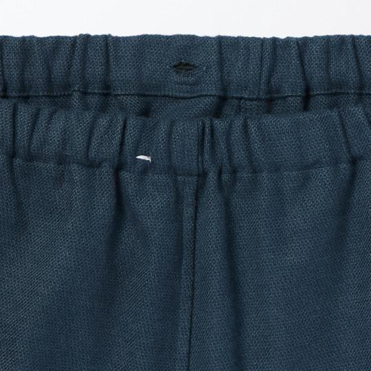 Piżama męska flanelowa granatowa