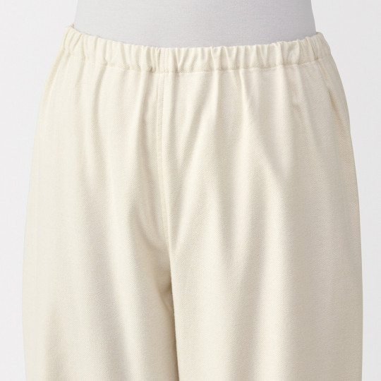 Piżama damska flanelowa kremowa