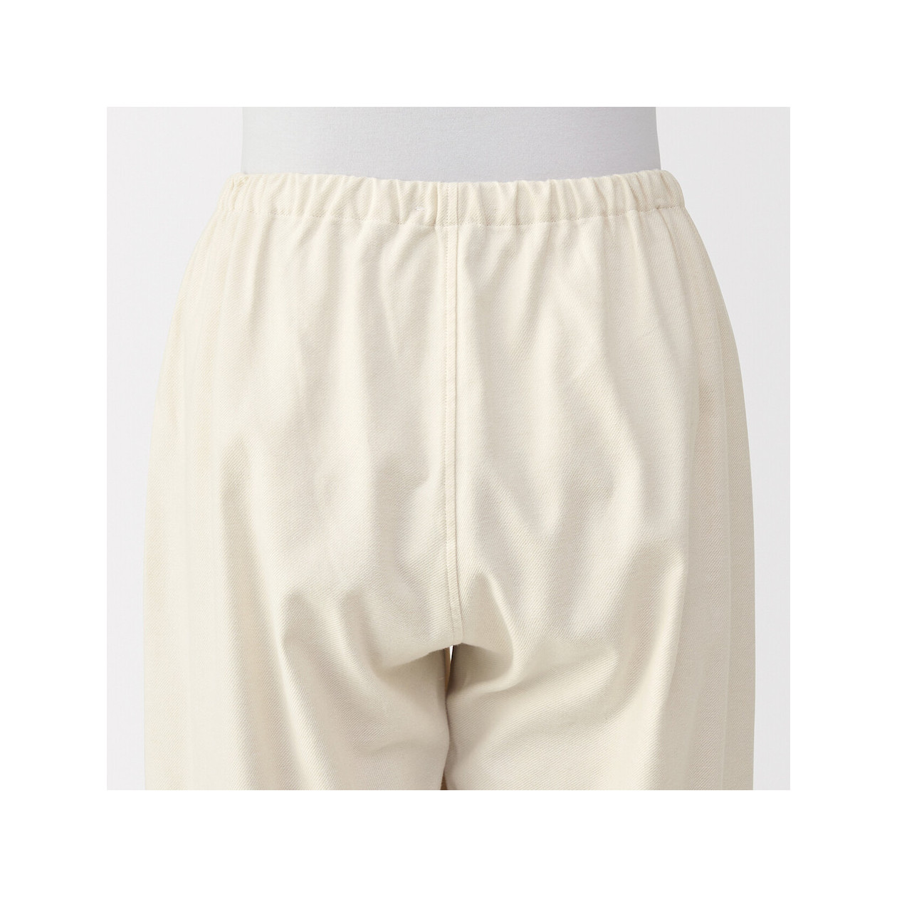 Piżama damska flanelowa kremowa