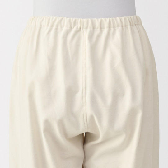 Piżama damska flanelowa kremowa