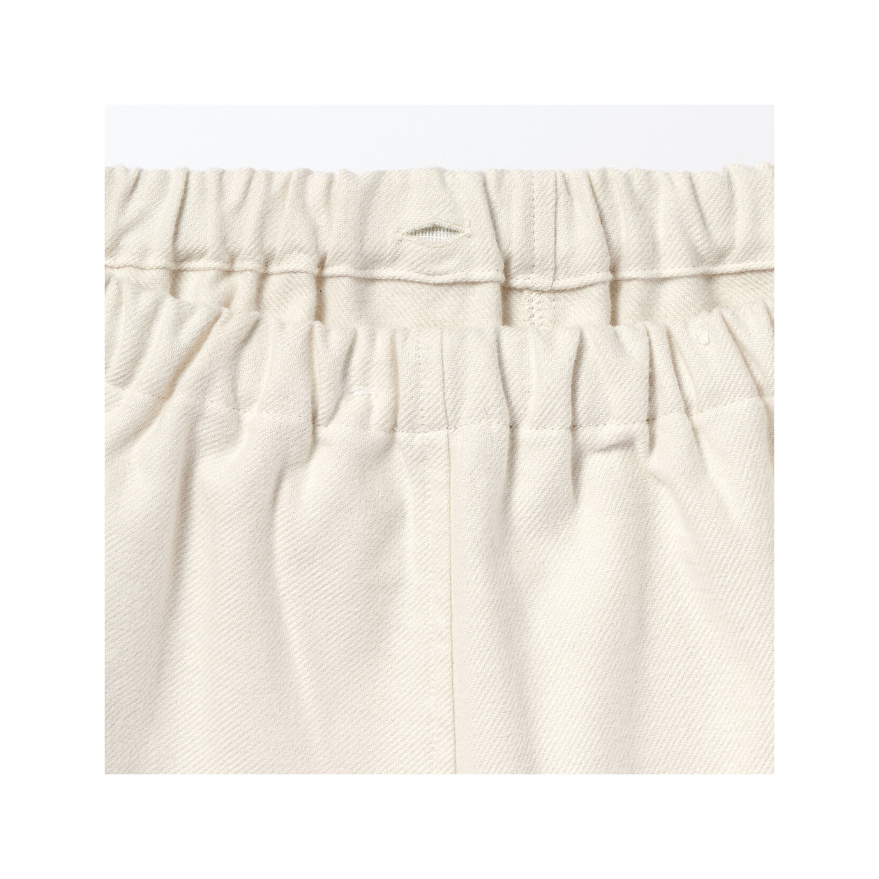 Piżama damska flanelowa kremowa