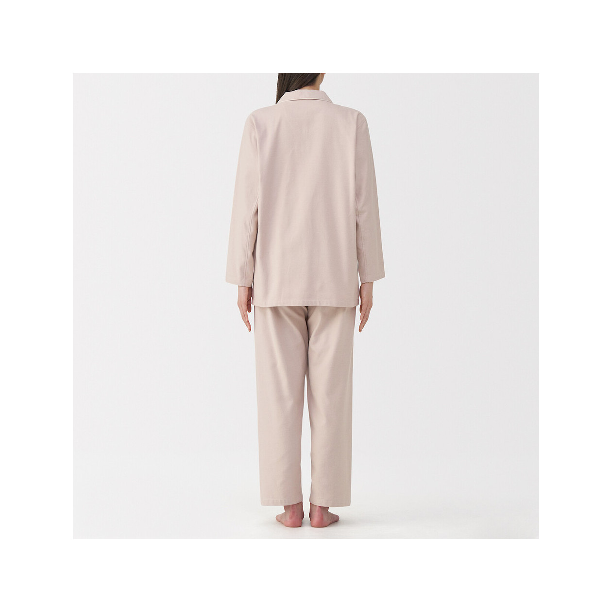 Piżama damska flanelowa różowa