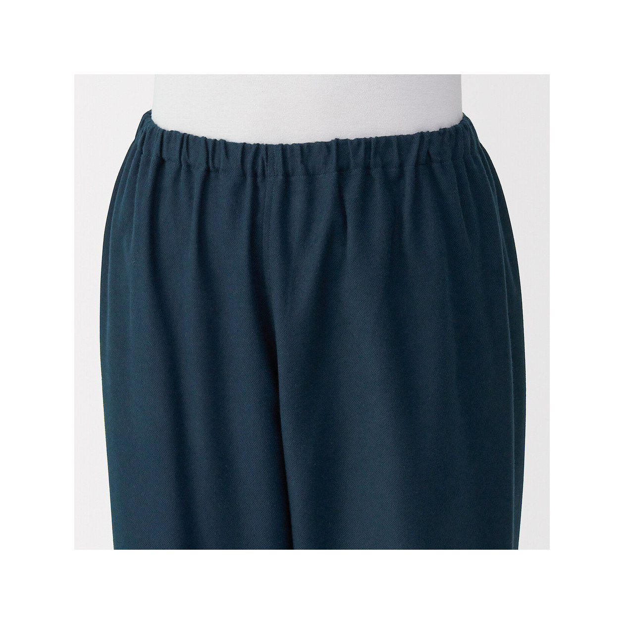 Piżama damska flanelowa granatowa