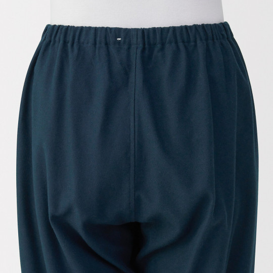 Piżama damska flanelowa granatowa