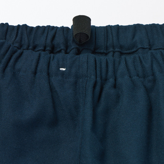 Piżama damska flanelowa granatowa